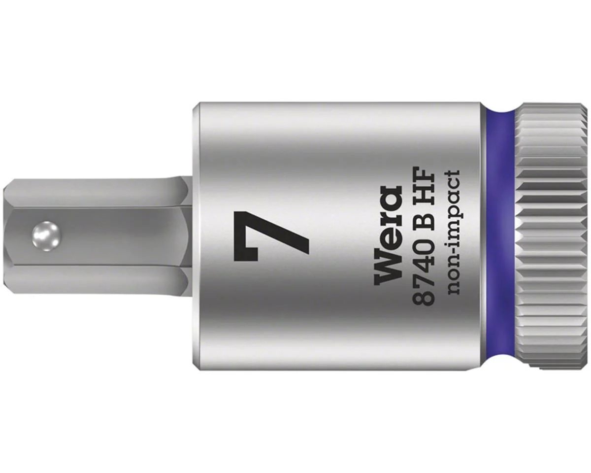 Wera 8740 B HF Bit (3/8" Socket) (38.5mm) (7mm)
